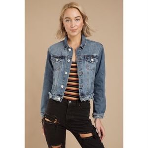 Tobi Crop Jean Jacket